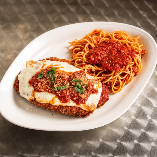 Chicken Parmesan Dinner.
