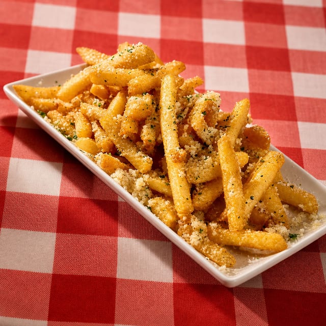 Garlic Parm Fries.