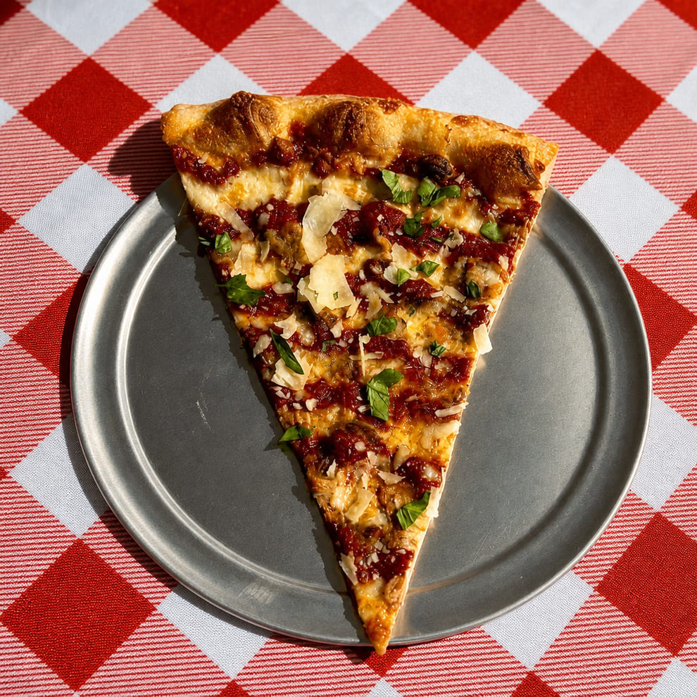 Sunday Sauce Slice.