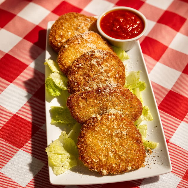 Fried Fresh Mozzarella.