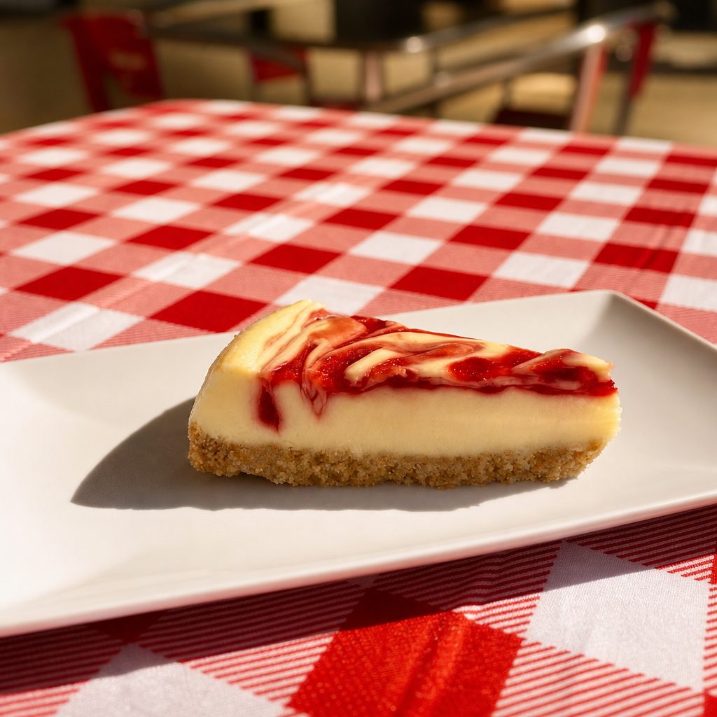 Strawberry Cheesecake.