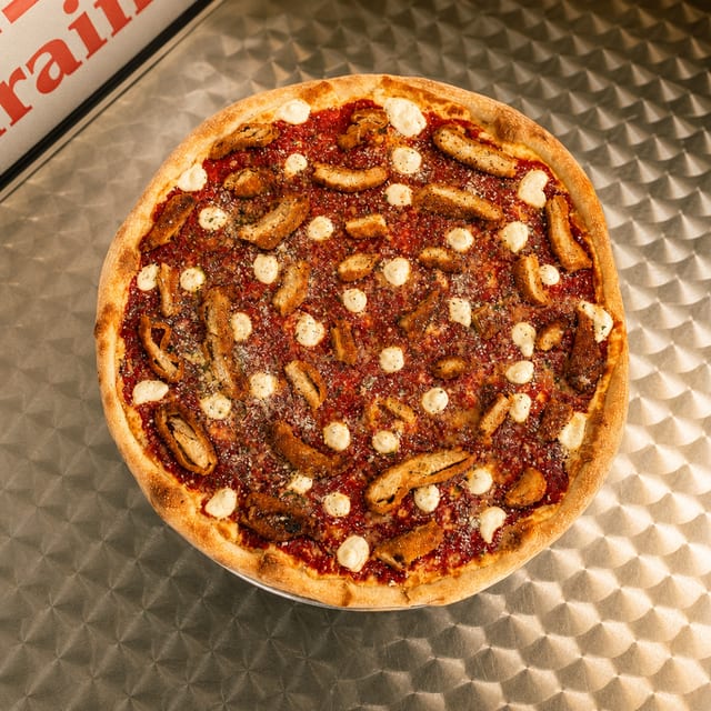 Chicken Parm Pizza.