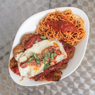 Eggplant Parmesan Dinner